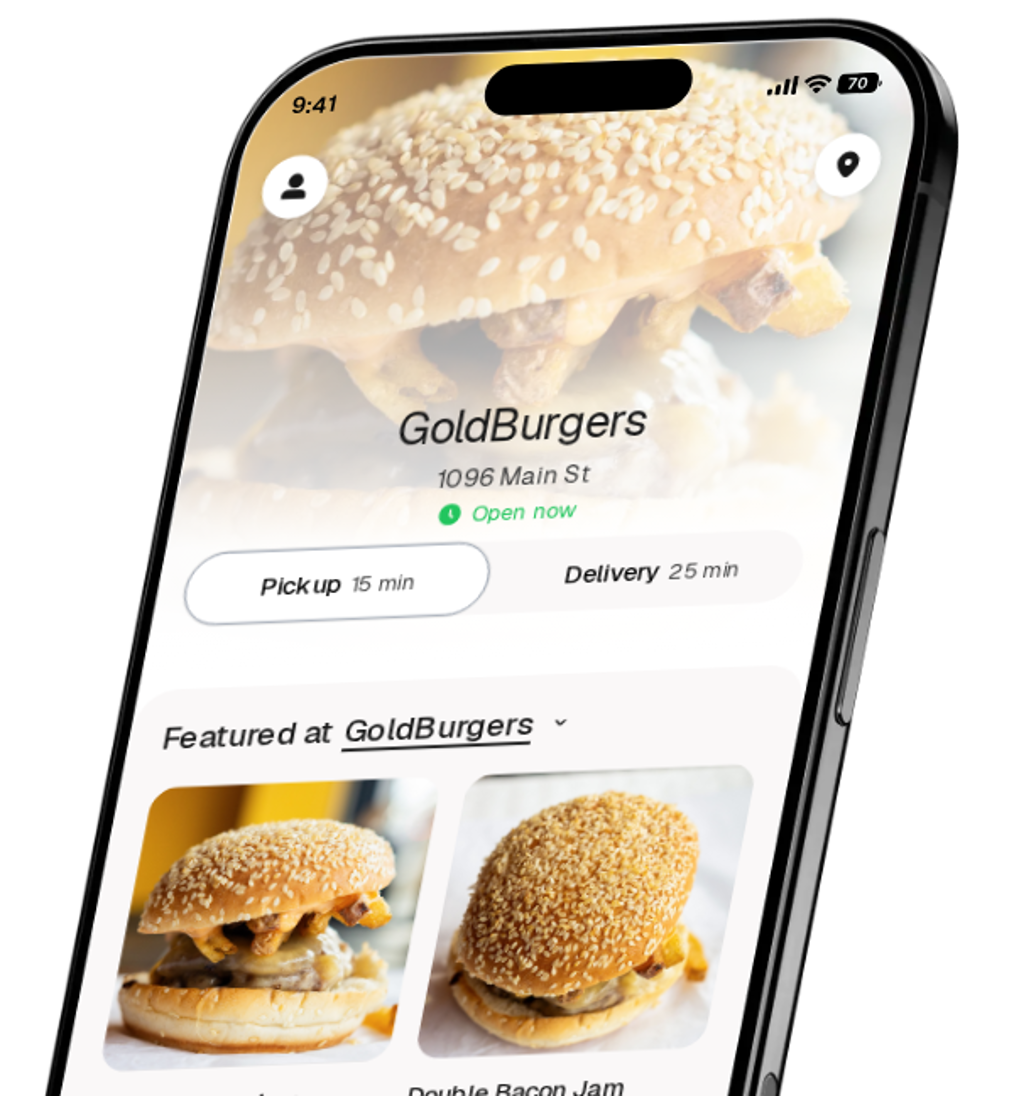GoldBurgers app preview